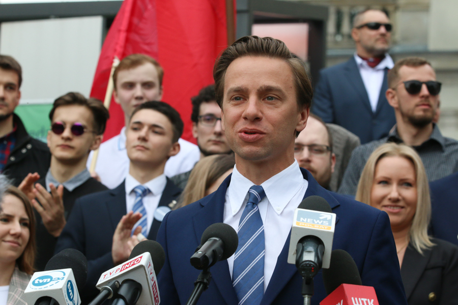 krzysztof bosak konfederacja  - Leon Bielewicz