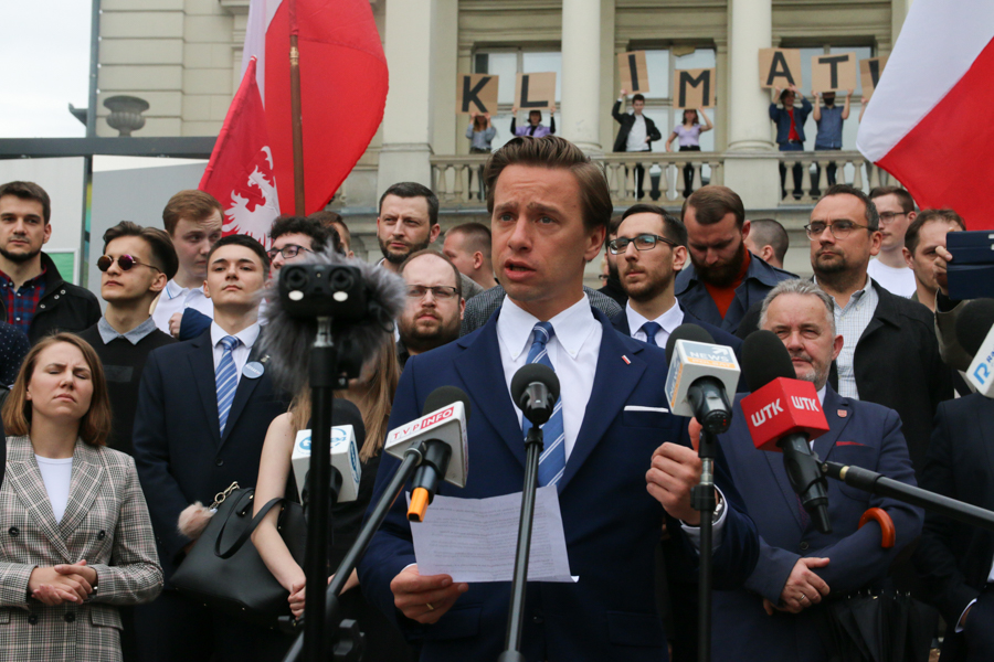 krzysztof bosak konfederacja  - Leon Bielewicz