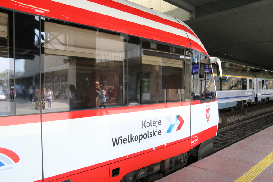 pociąg pociągi kolej koleje wielkopolskie - Leon Bielewicz - Radio Poznań