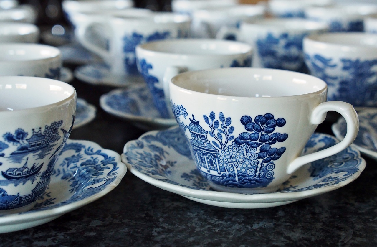 porcelana filiżanka herbata - Pixabay