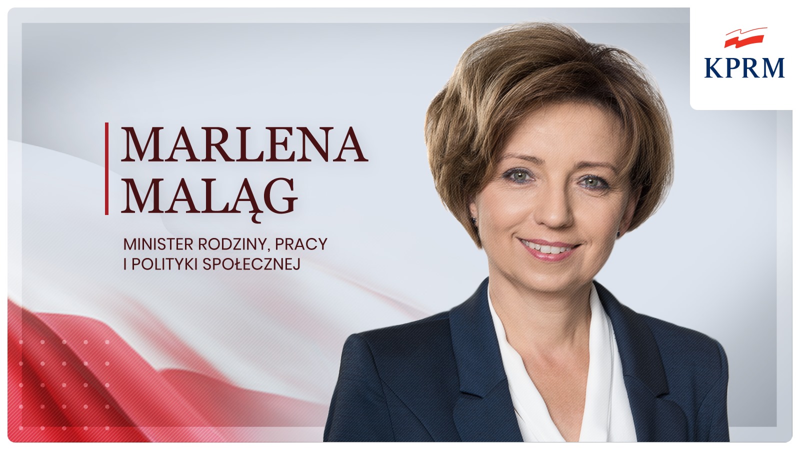 minister Marlena Maląg  - KPRM