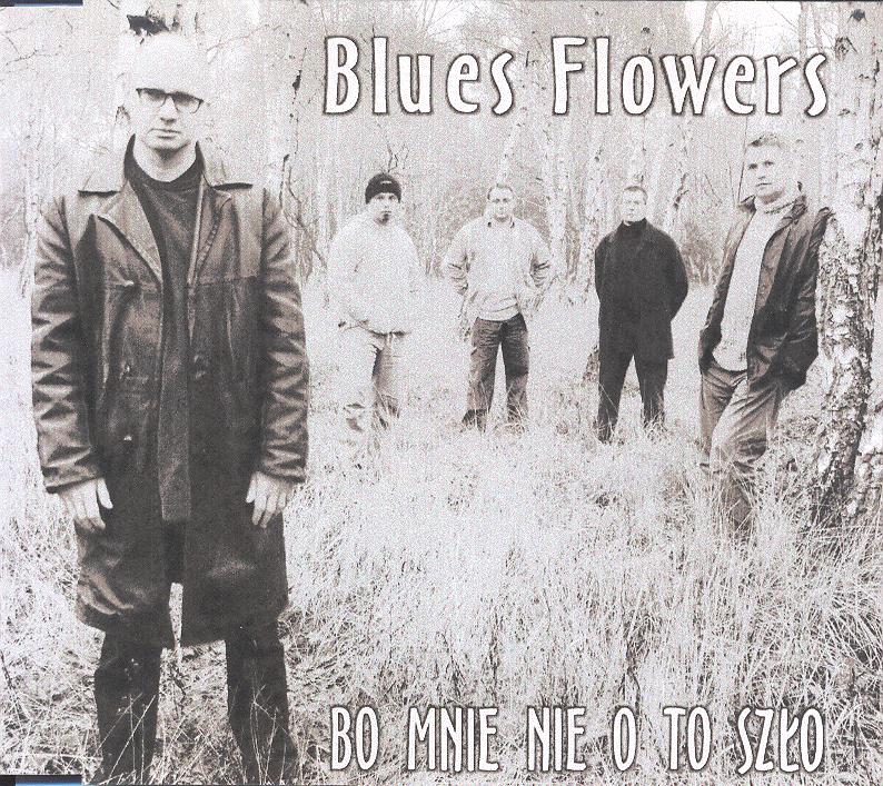 blues flowers - Okładka