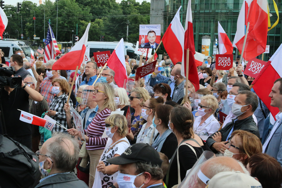 wiec duda pis plac mickiewicza - Leon Bielewicz