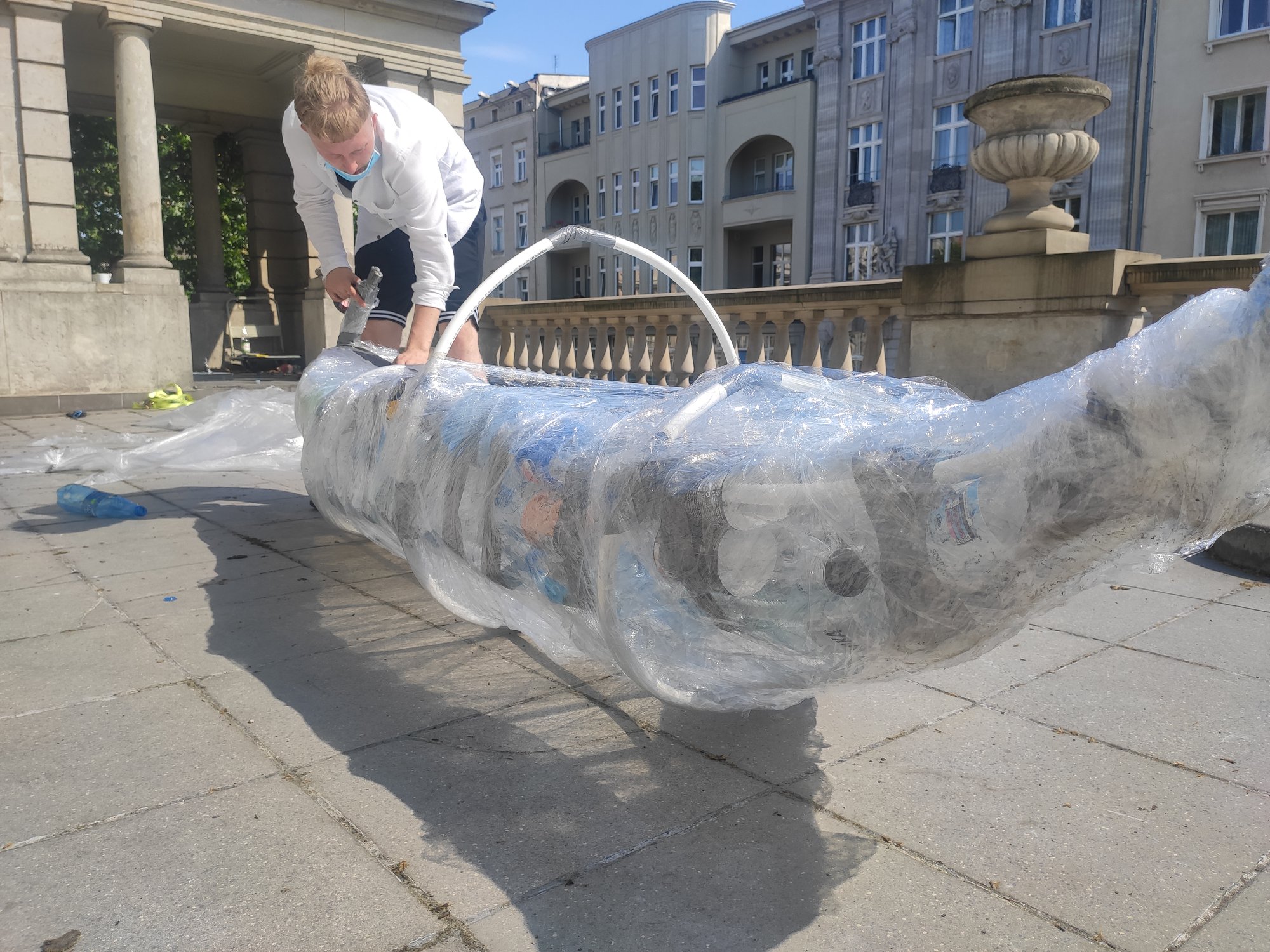 kajak z butelek - Festiwal Malta