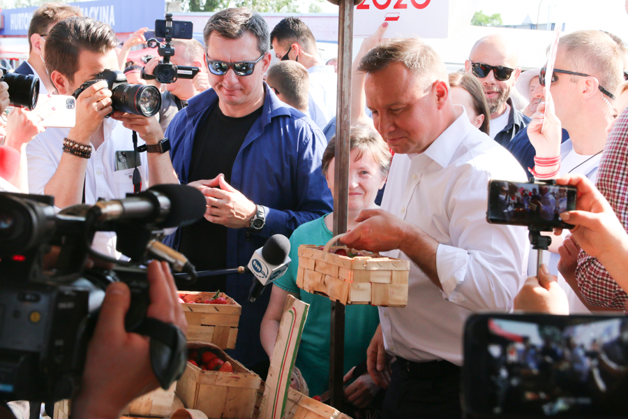 Andrzej duda na wschodzie wielkoplski - Leon Bielewicz