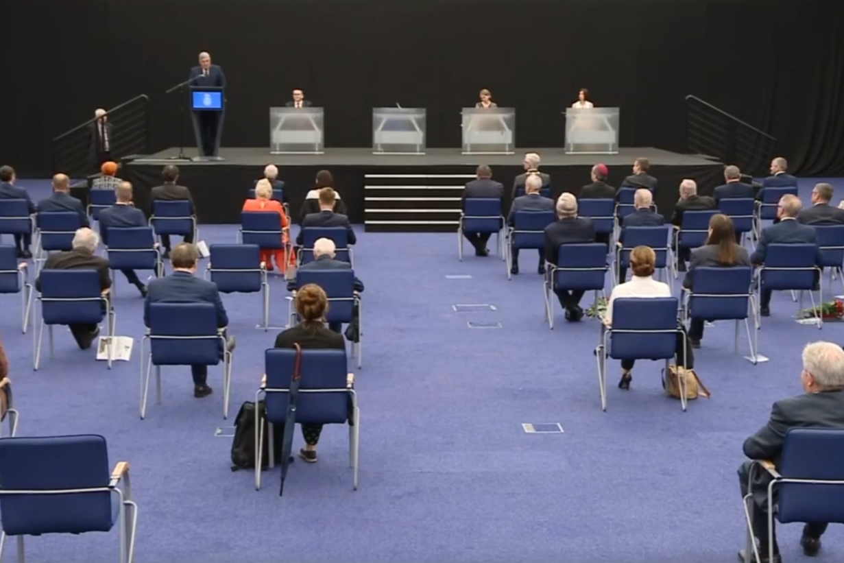 uroczysta sesja sala ziemi - Miasto Poznań