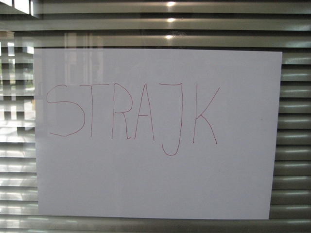 Strajk PR w Środzie Wielkopolskiej - Rafał Regulski