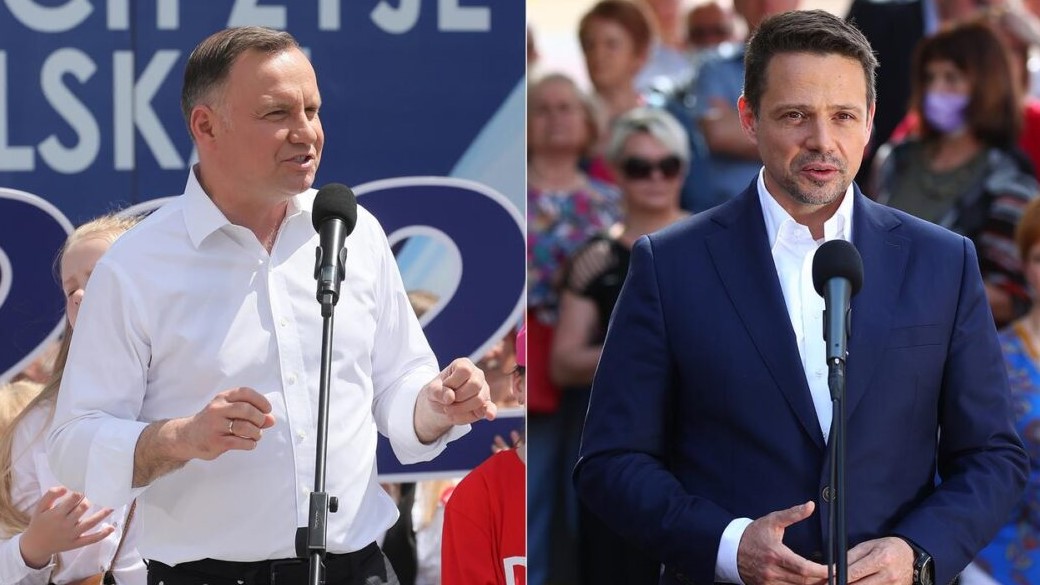 Duda Trzaskowski - Fb/Polish News