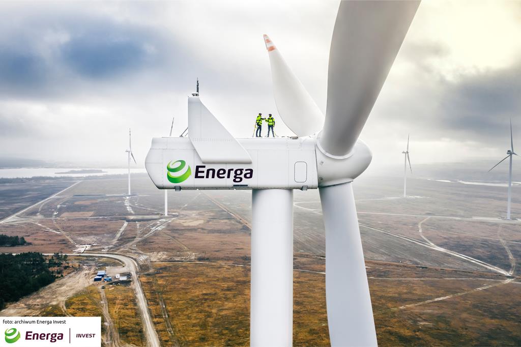 Nowa farma wiatrowa w Wielkopolsc przykona - Energa Invest