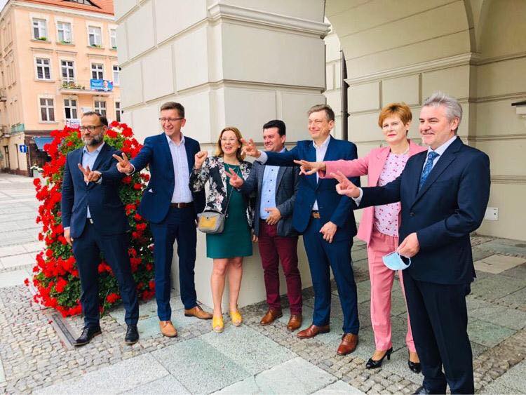 KO mobilizuje przed wyborami w Kaliszu  - FB: Mariusz Witczak