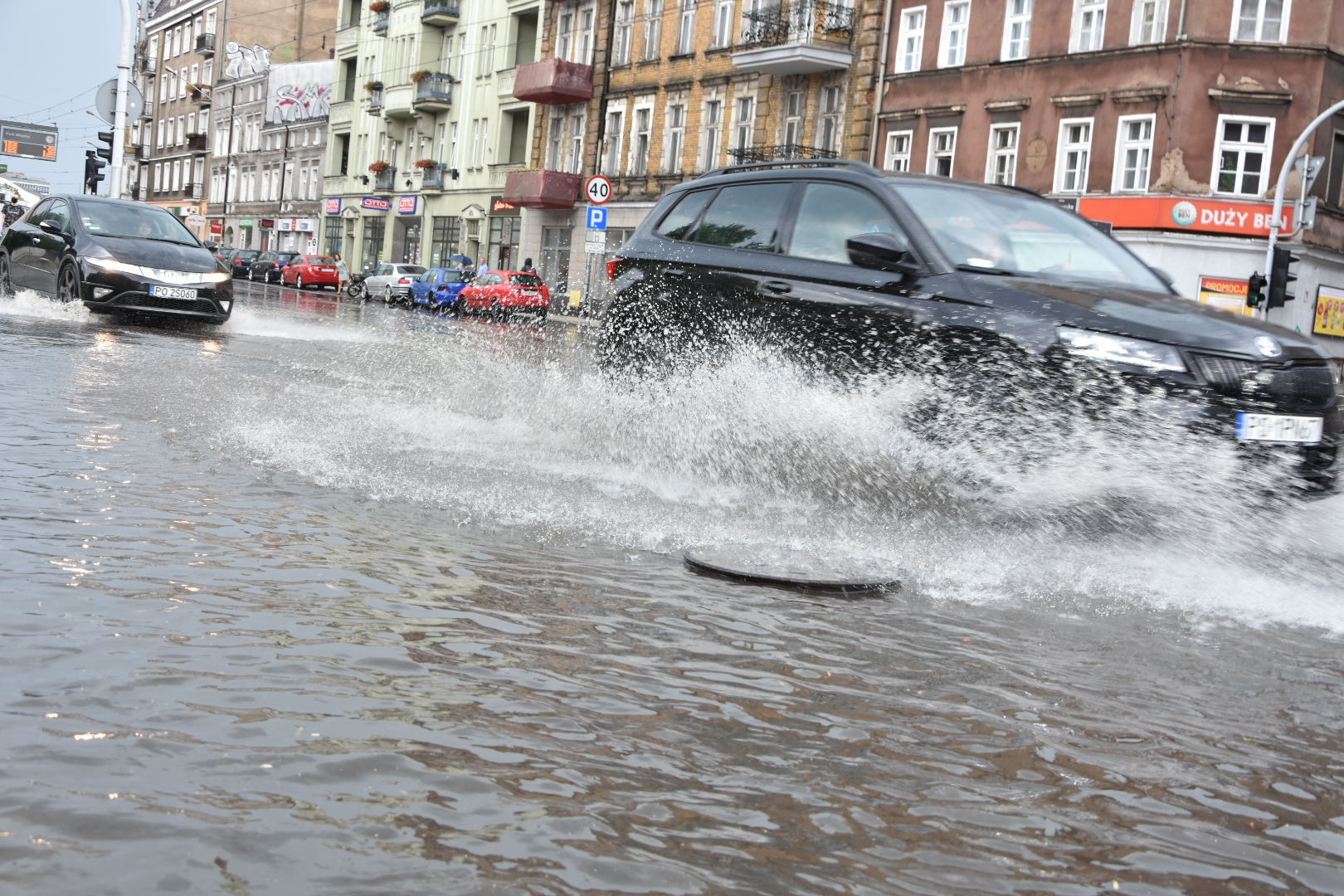 ulewa poznań - Wojtek Wardejn