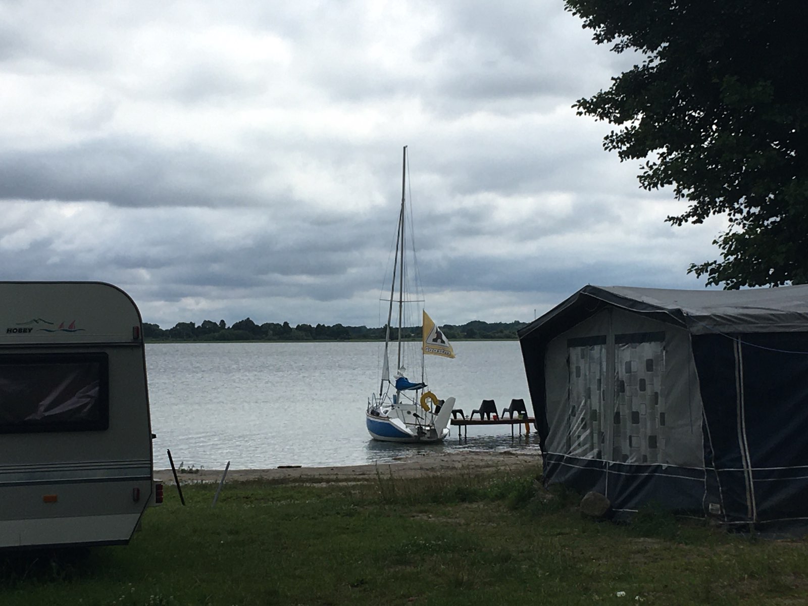 jezioro powidz niski stan wód  - Rafał Muniak