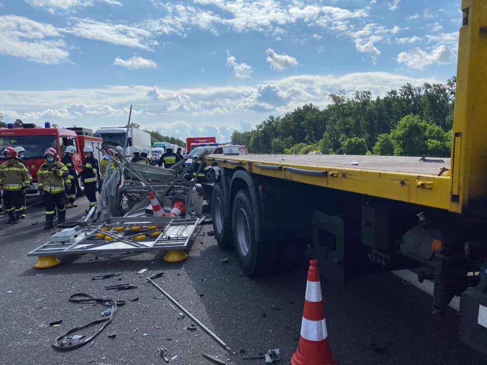 Wypadek a2 - FB: Ratownictwo Medyczne Września