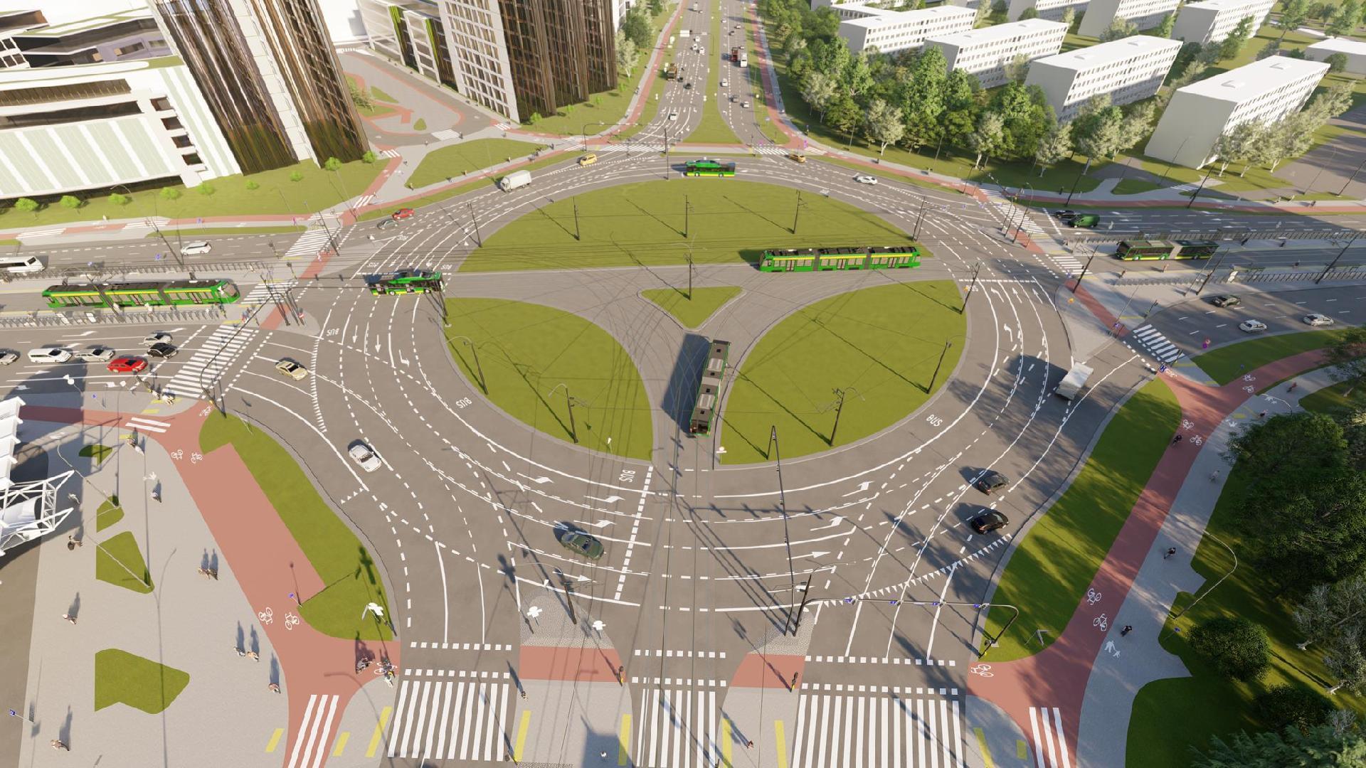 przbudowa rondo rataje - UMP