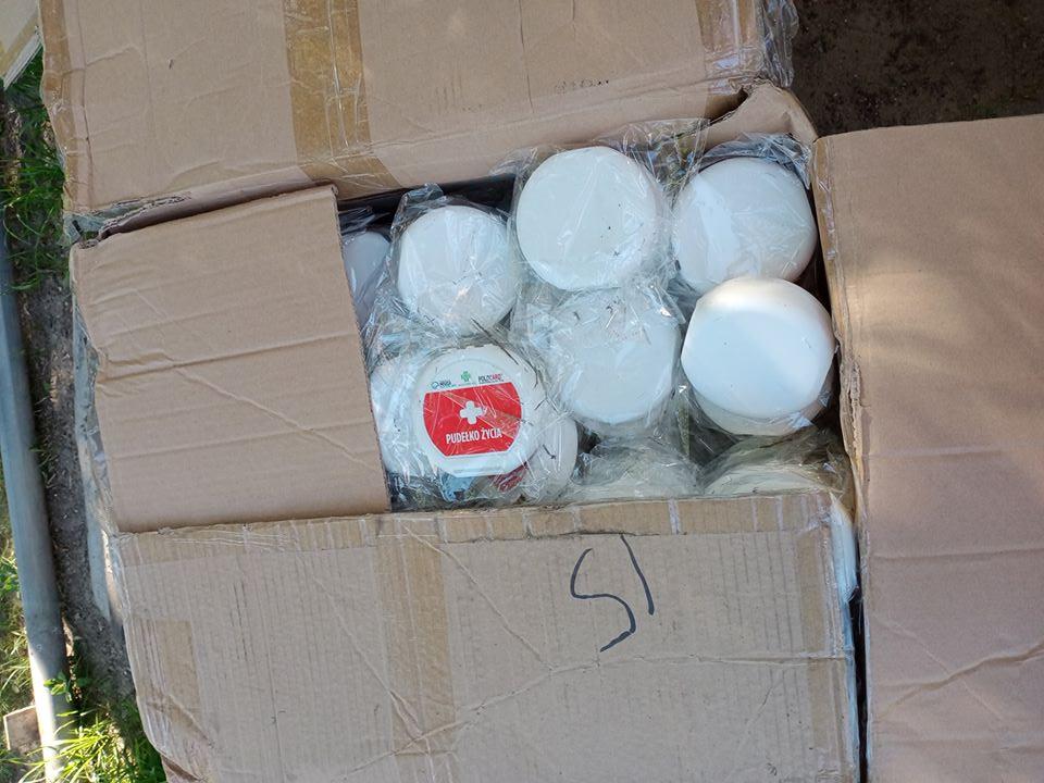 Pudełka życia wyrzucone na śmieci w Poznaniu -  Mariola Sieg/Inicjatywna i nieformalna grupa Sołacka