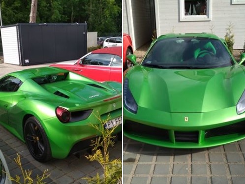 Ferrari z Wielkopolski skradzione w Mielnie - Car Spotting Zachodniopomorskie