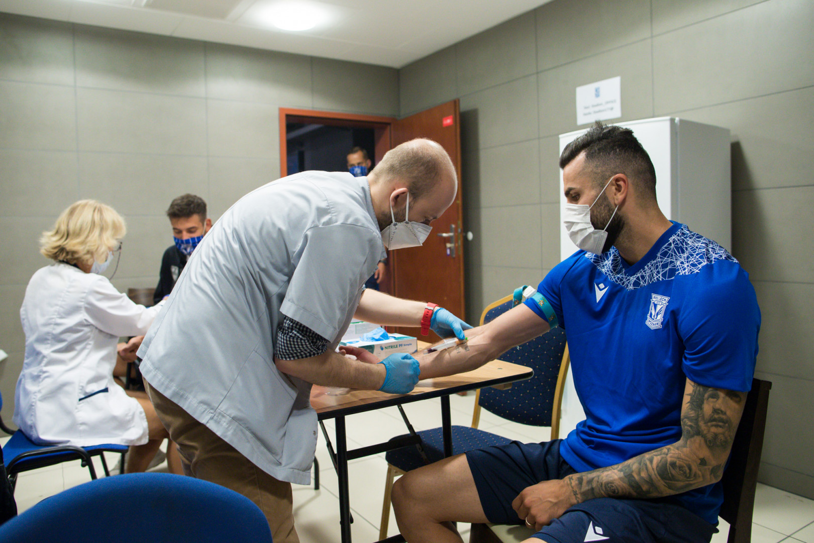 badania koronawirus lech poznań - Lech Poznań/Przemysław Szyszka