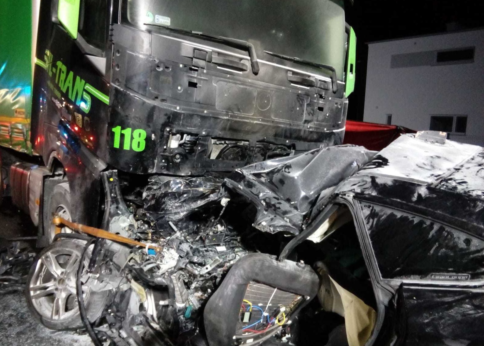 wypadek września bmw - KPP Września