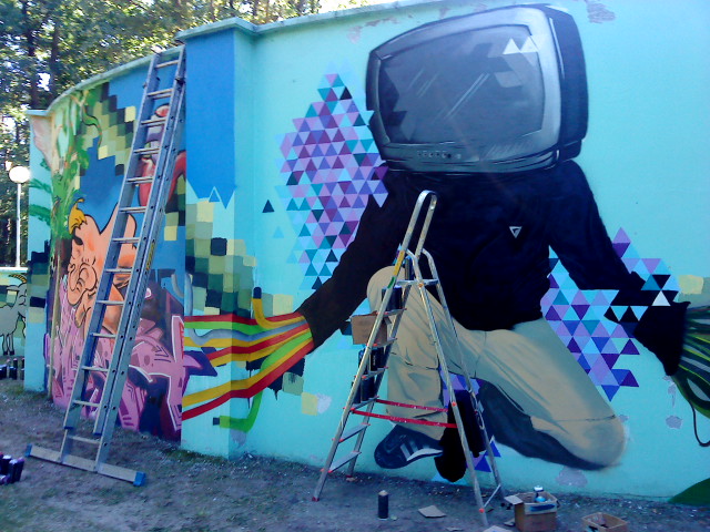 graffiti konin - Iwona Krzyżak