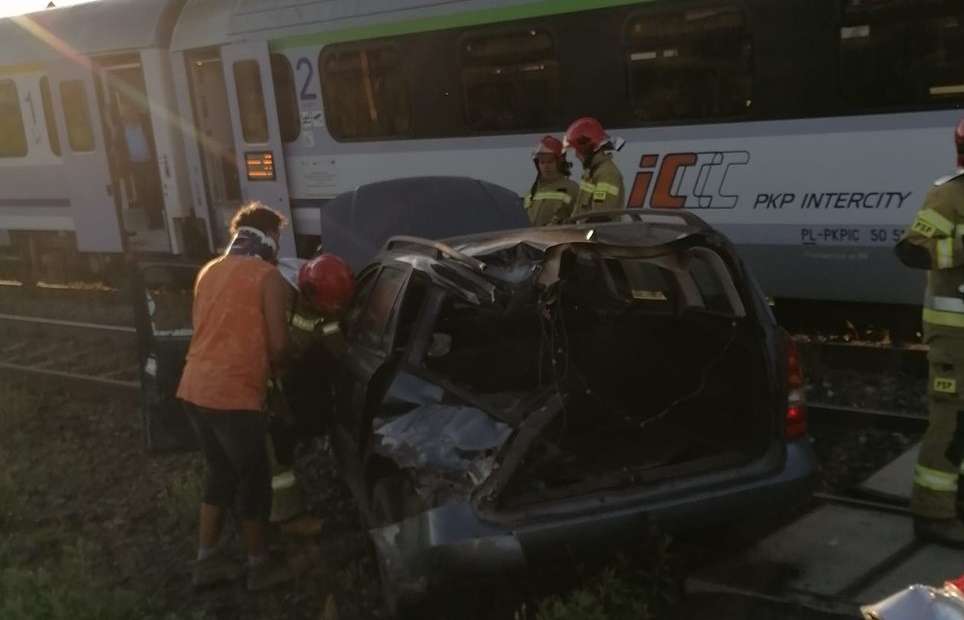 wypadek kolejowy września - Ratownictwo Medyczne Września