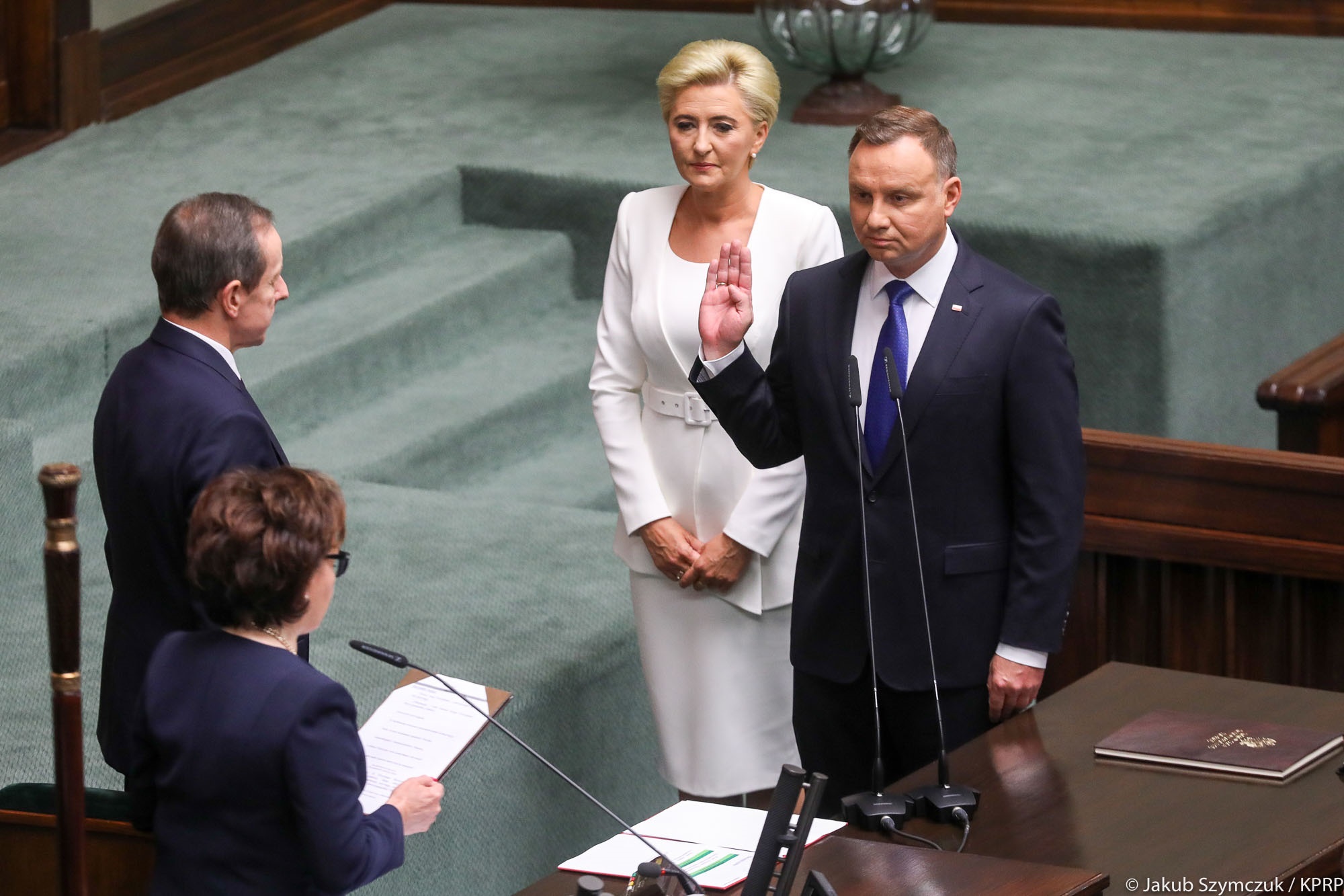 Prezydent Andrzej Duda złożył przysięgę przed Zgromadzeniem Narodowym - KPRP