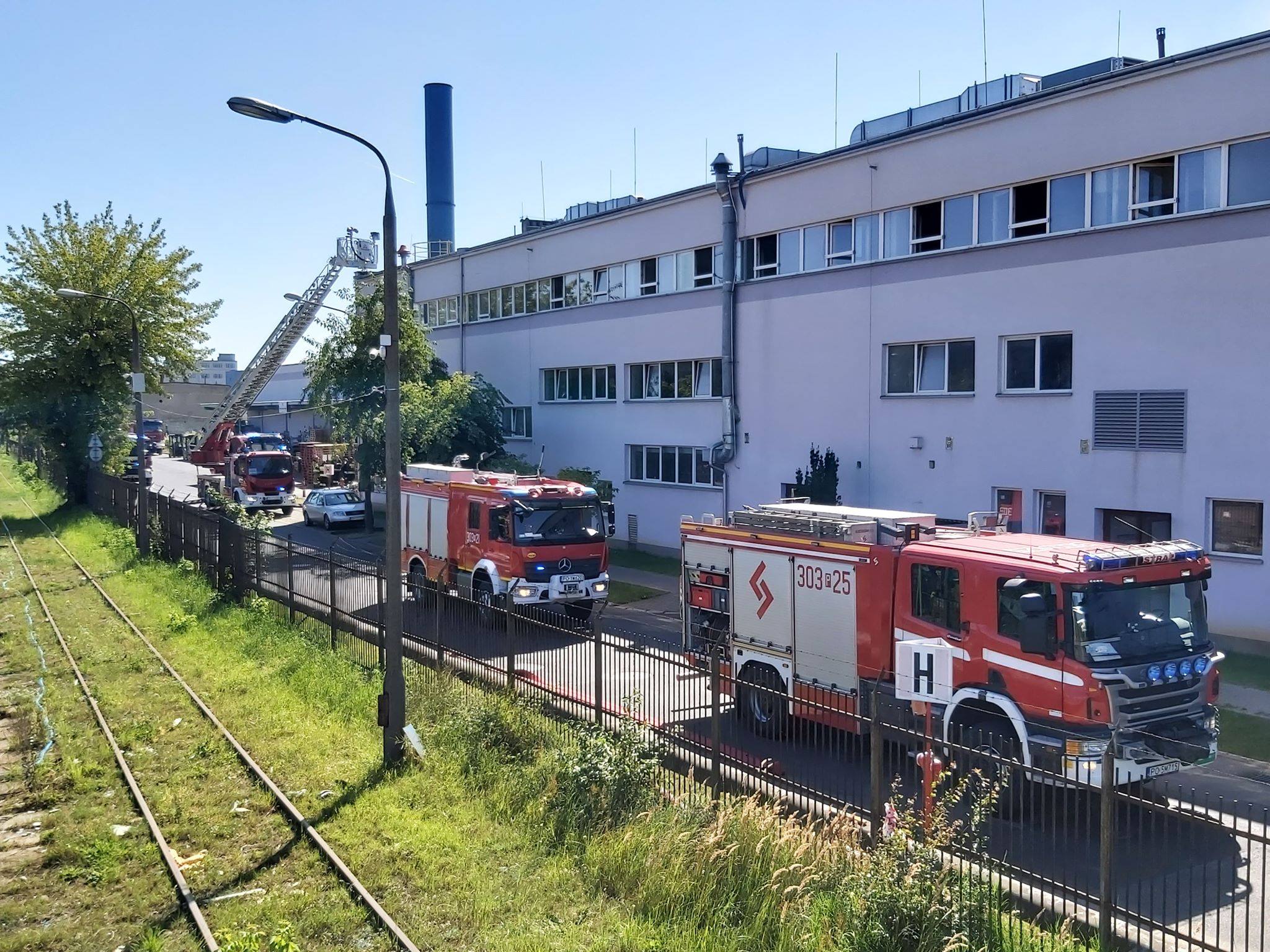 pożar gdyńska straż pożarna - Krzysztof Polasik - Radio Poznań