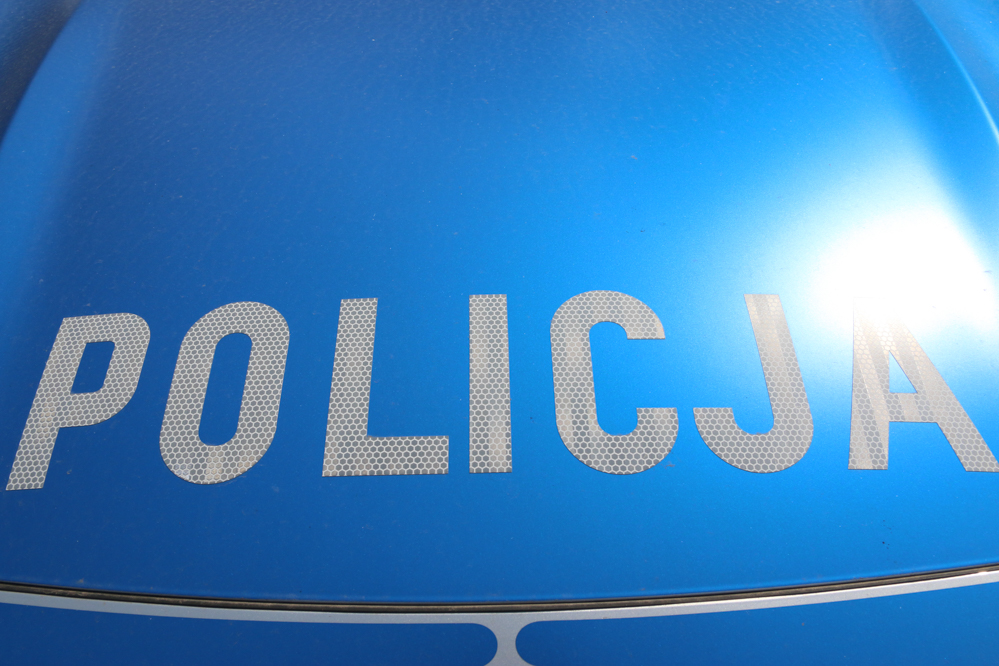 policja detal alarm znak - Leon Bielewicz - Radio Poznań