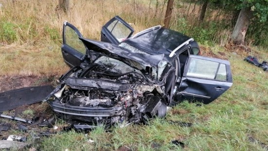 wypadek henrykowo - KMP Leszno