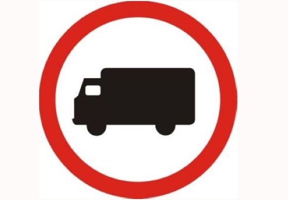 Zakaz wjazdu ciężarówek