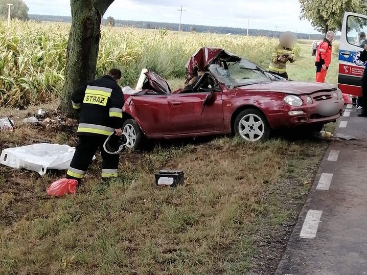wypadek śmiertelny 12 latek szamotuły - OSP Otorowo