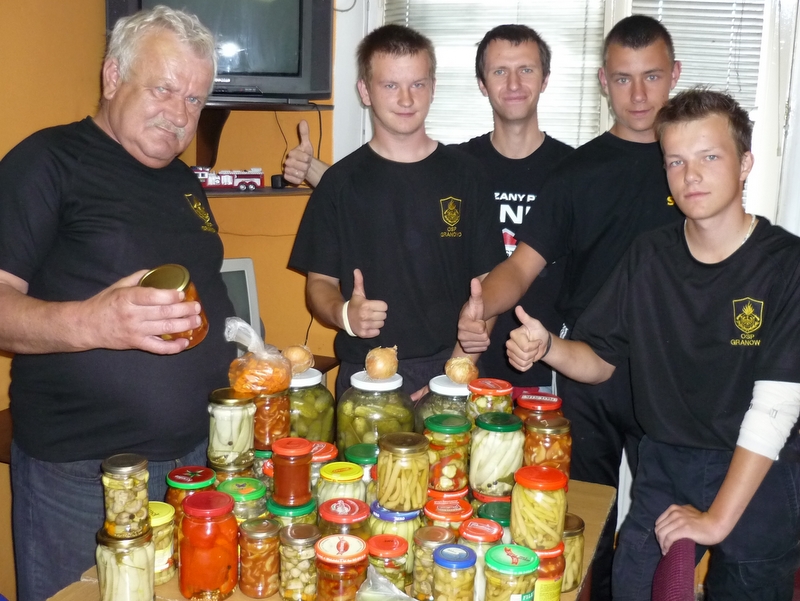 Strażacy - robią zaprawy - Krzysztof Sadowski