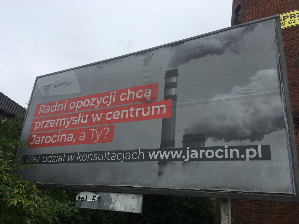 jarocin działka billboardy miasta  - Rafał Regulski