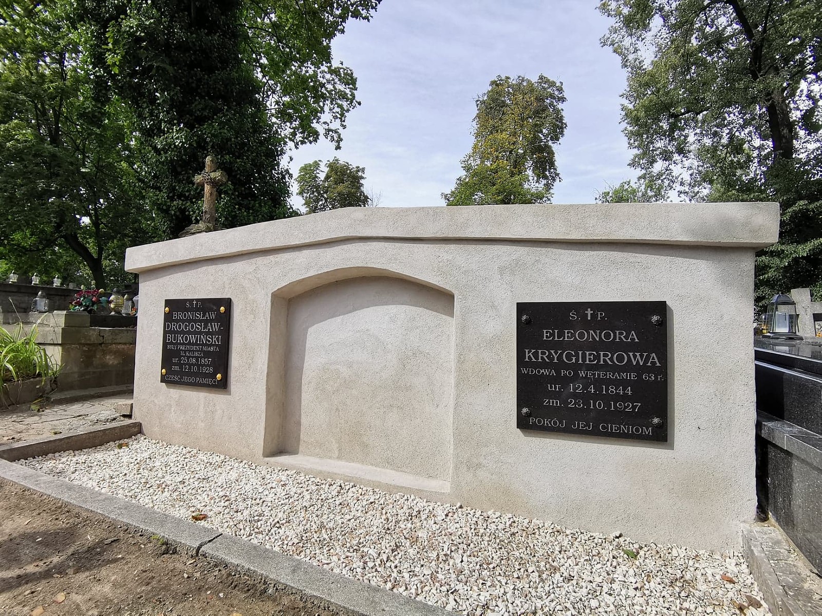 kalisz nagrobki prezydentów - UM Kalisz