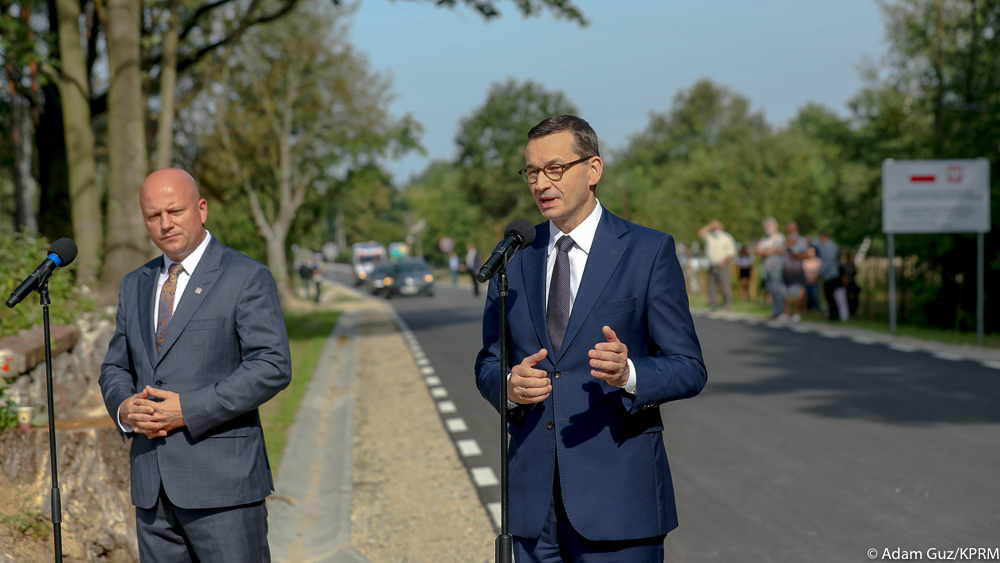 pisarzowice droga premier - Kancelaria Premiera