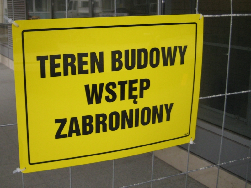 teren budowy - Jacek Butlewski