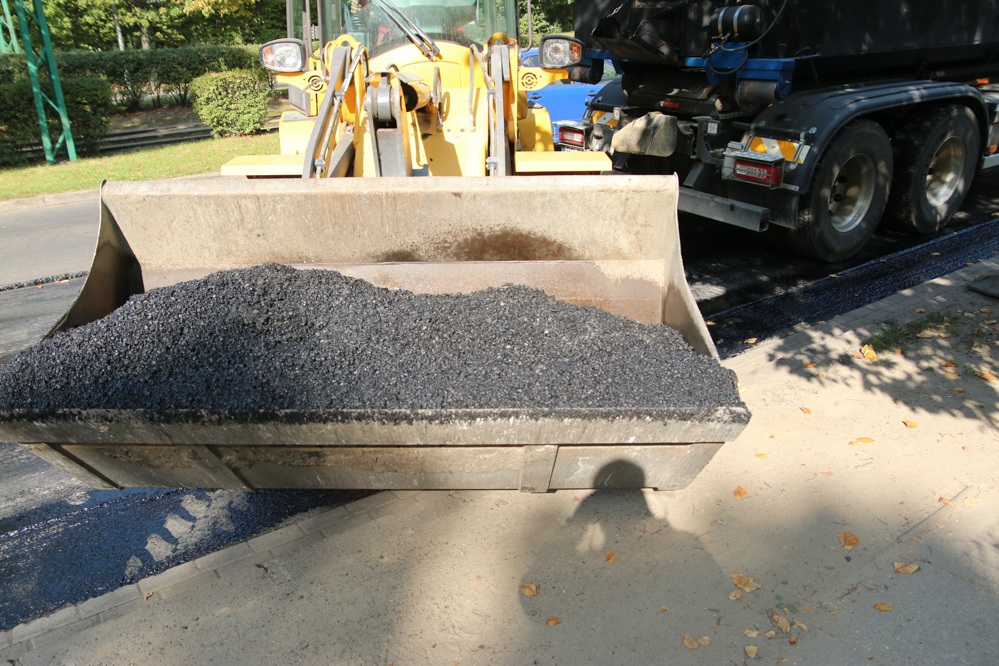 reymonta roboty drogowe budowa drogi - Leon Bielewicz