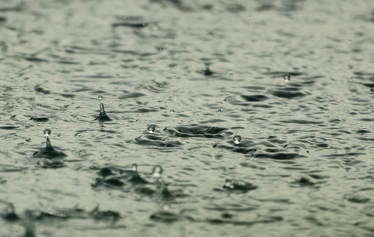 deszcz deszczówka krople - Pixabay