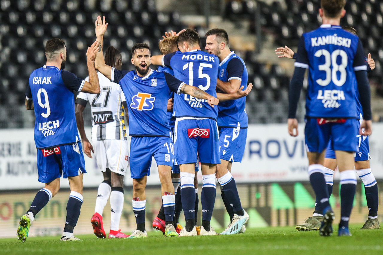 lech poznań royal charleroi liga europy - Lech Poznań