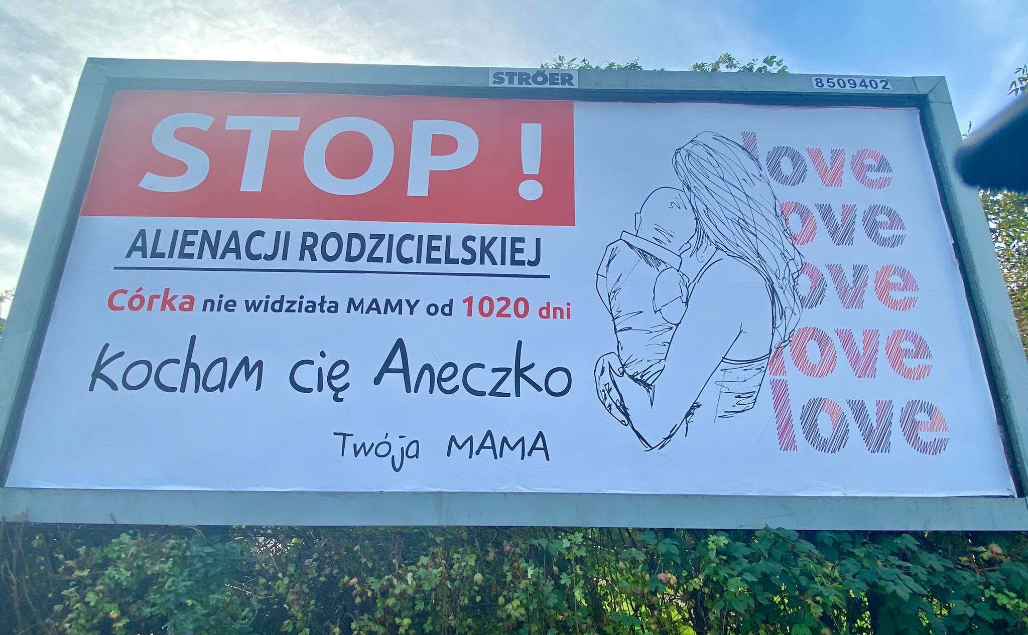 kampania alienacja billboard bilboard bilbord billbord baner - Bogusława Dreszczyk