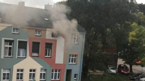 pożar Czarnków - P. Stochaj