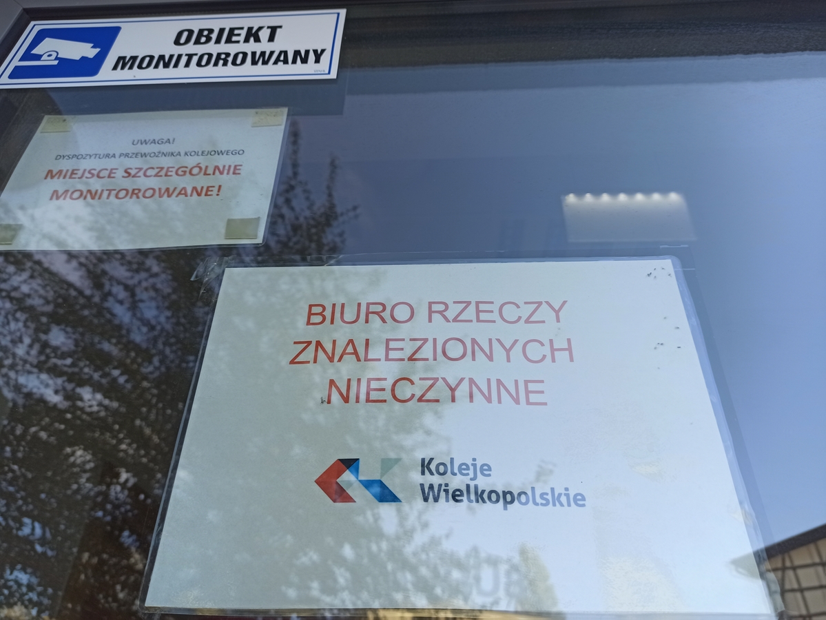 biuro rzeczy znalezionych koleje wielkopolskie - Bartosz Garczyński - Radio Poznań