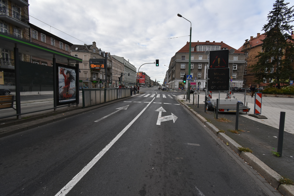 prace głogowska zwężenie  - Wojtek Wardejn