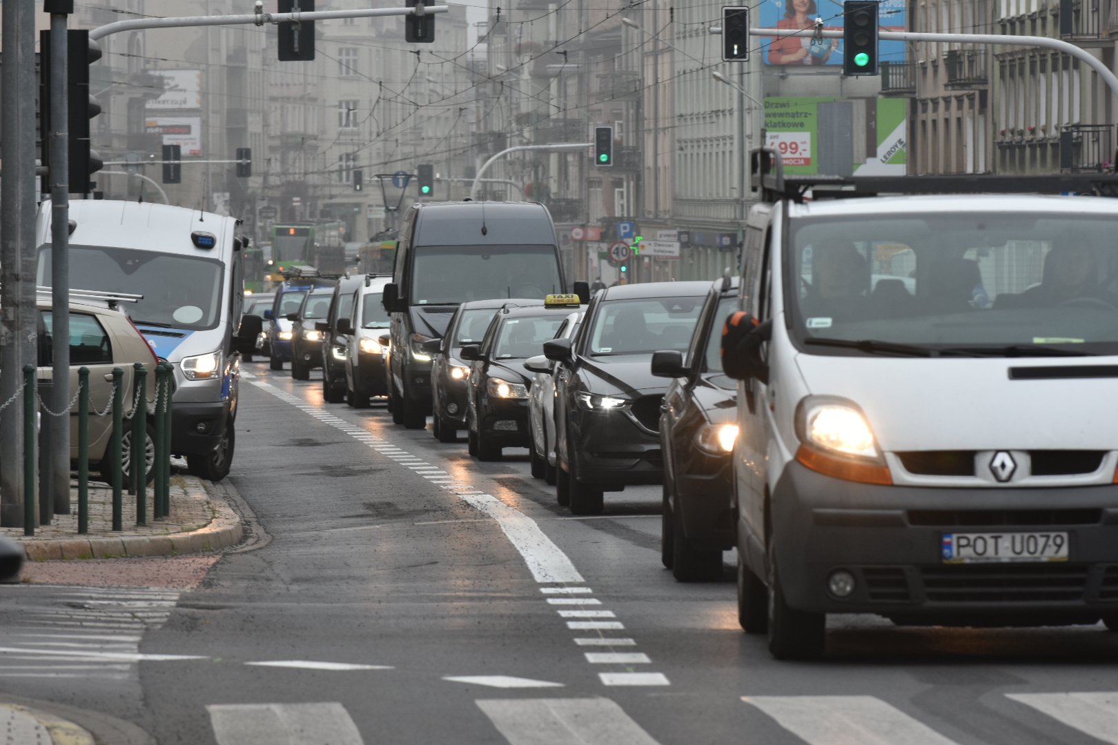 zmiana organizacji ruchu głogowska  - Wojtek Wardejn