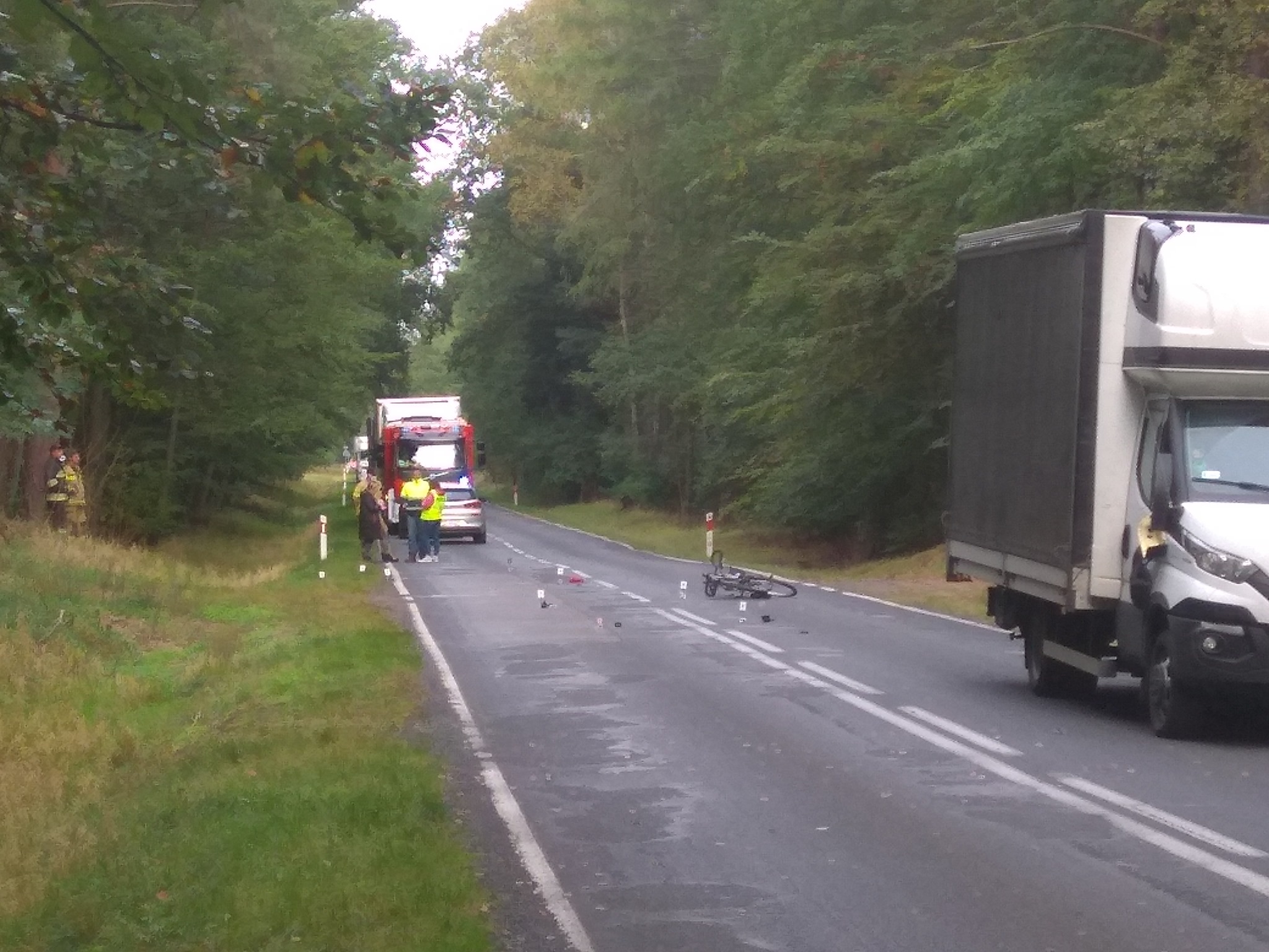 śmiertelny wypadek rowerzysty trzcianka - TVL Trzcianka