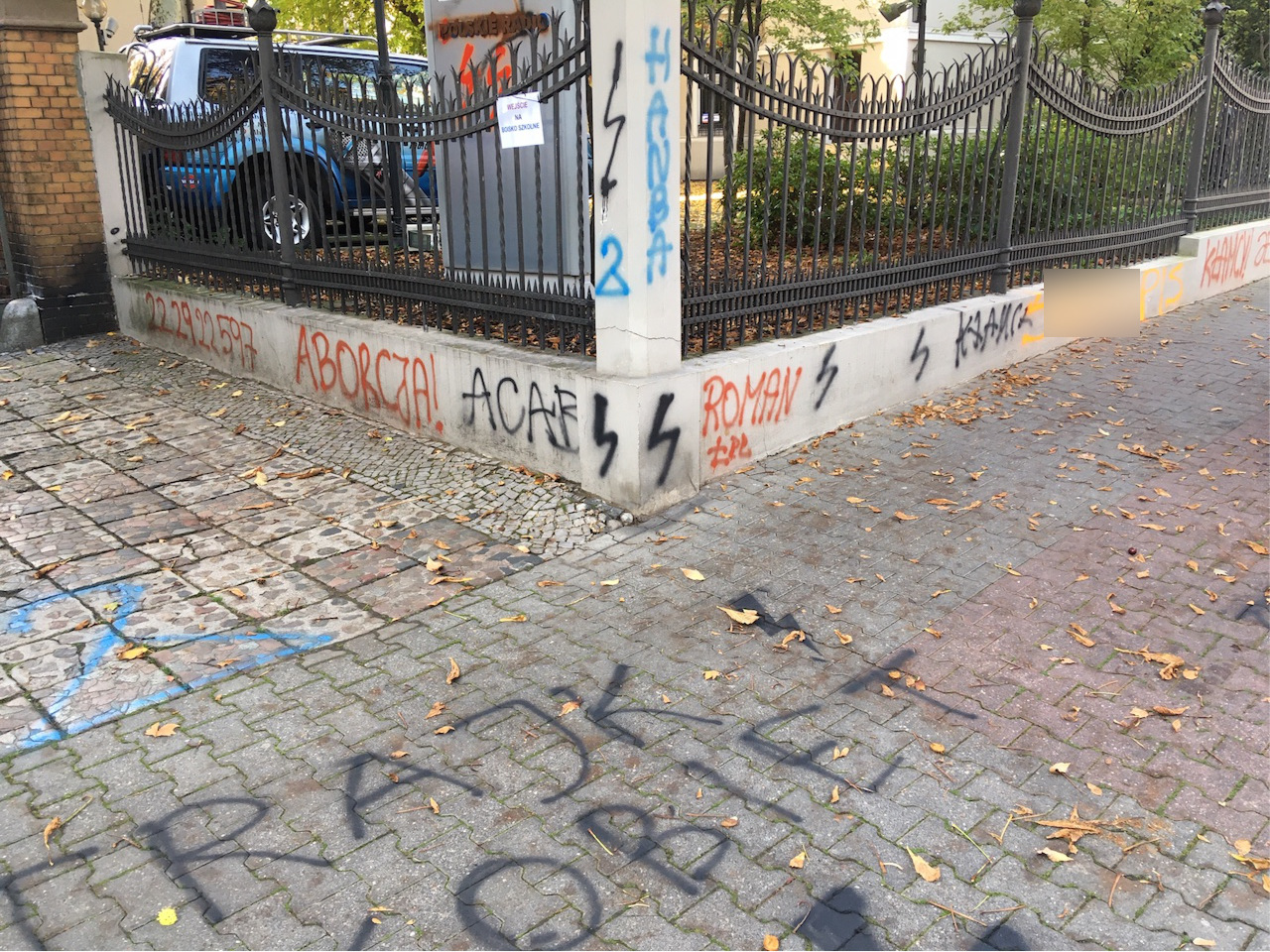 wandale napisy strajk radio poznan - Jacek Butlewski - Radio Poznań