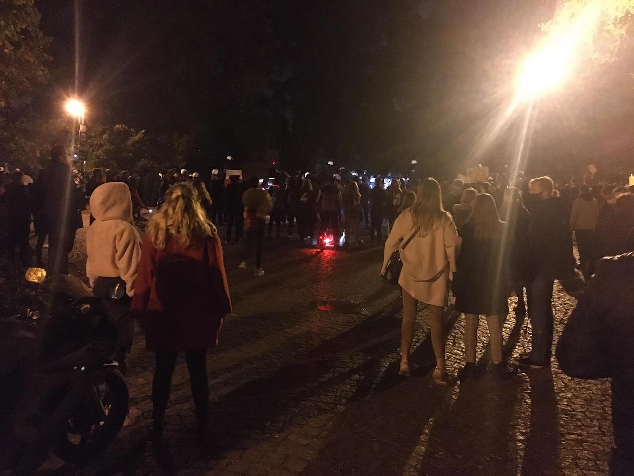strajk protest ostrów tumski katedra aborcja - Jacek Butlewski - Radio Poznań