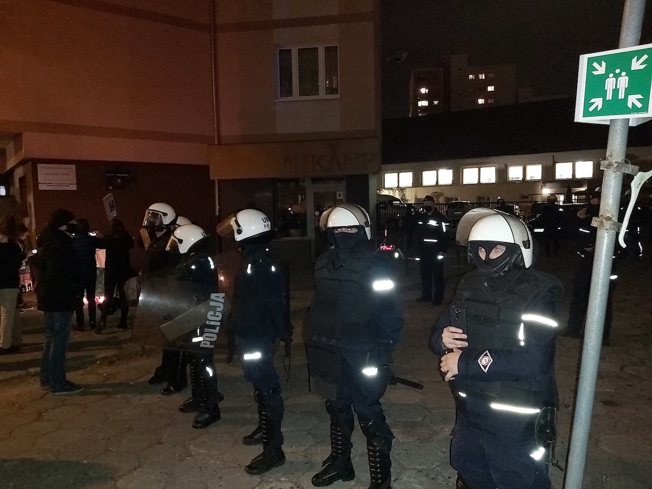 protest aborcja biuro pis - Krzysztof Polasik - Radio Poznań