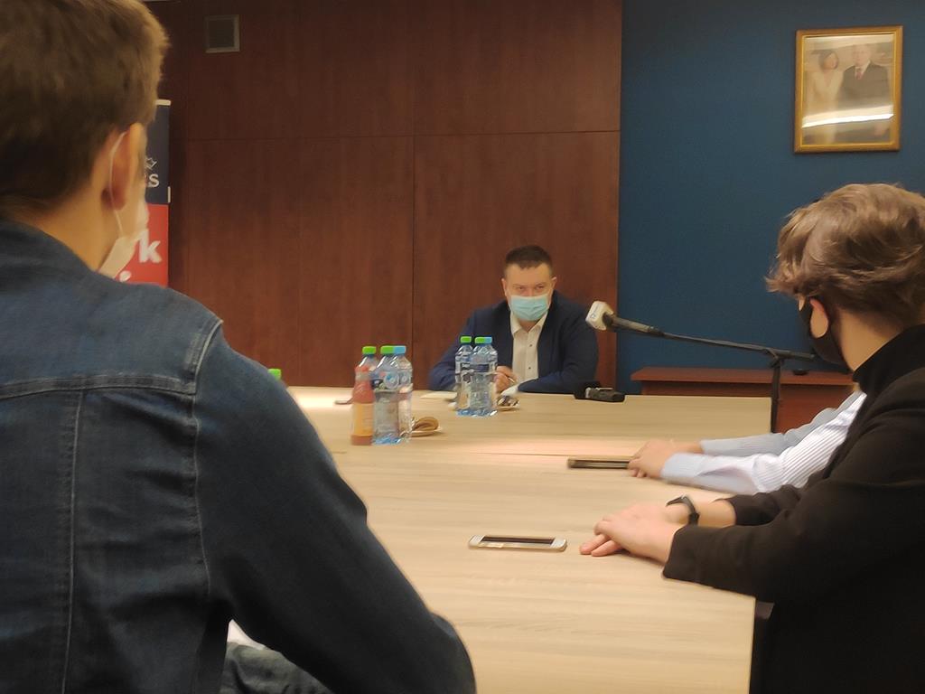 marcin porzucek spotkanie z młodzieżą - Przemysław Stochaj