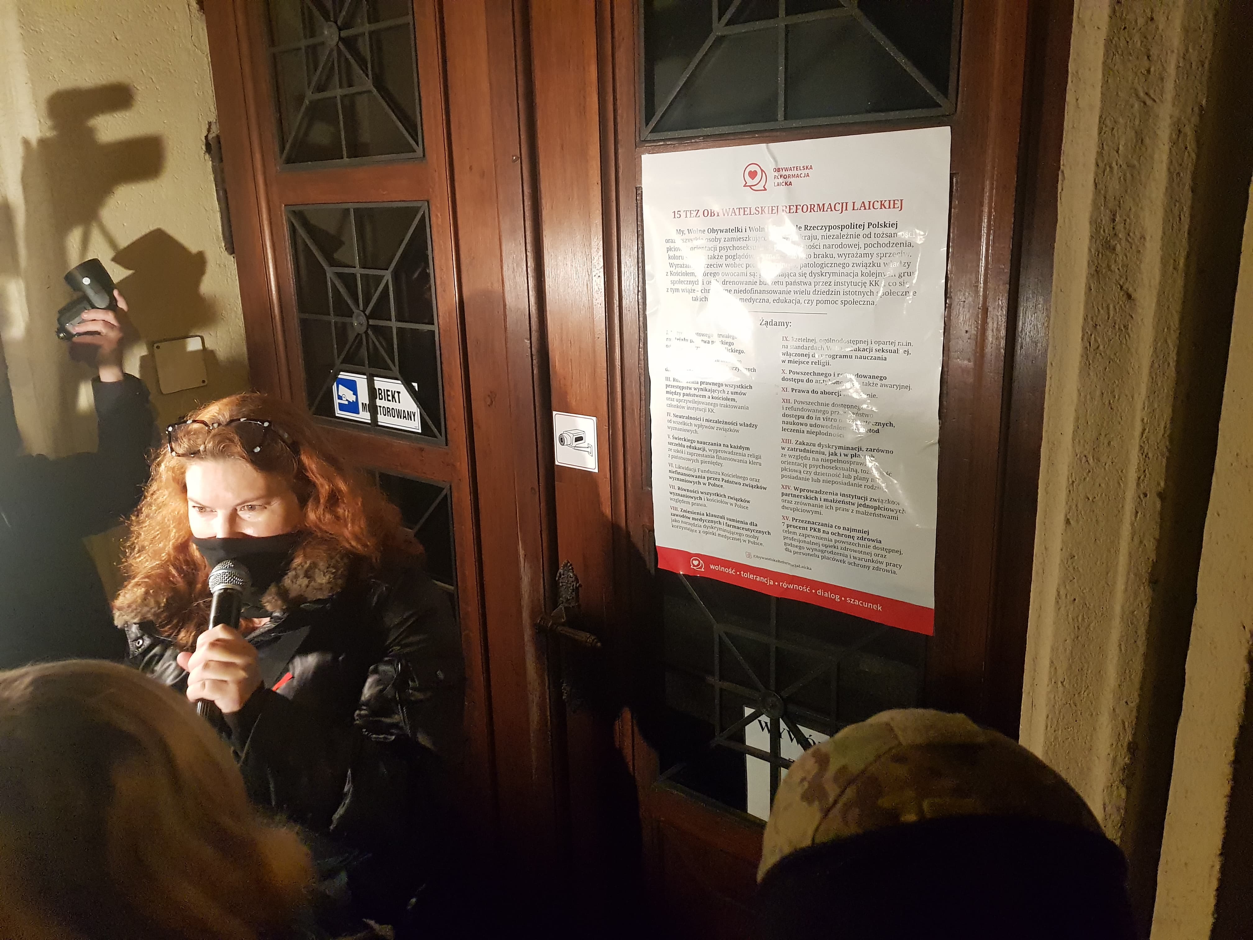 protest poznań  - Hubert Jach