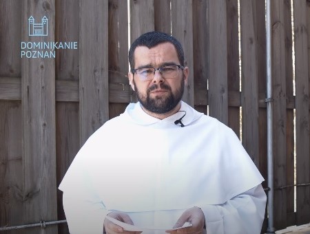 przeor Michał Śliż - Screen YT: Dominikanie Poznań